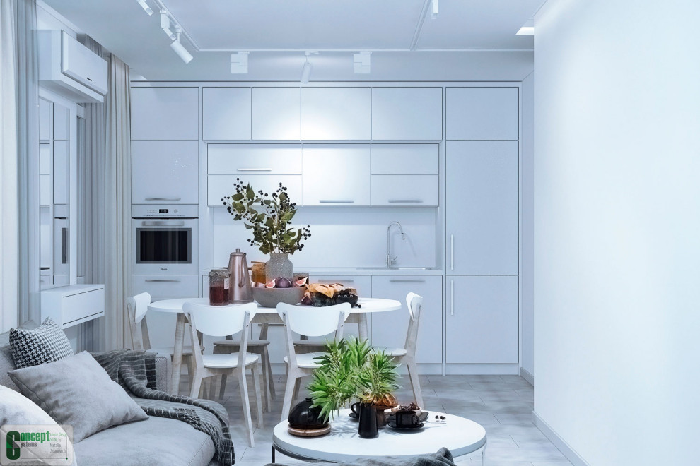 4d (кухня-гостиная-столовая)