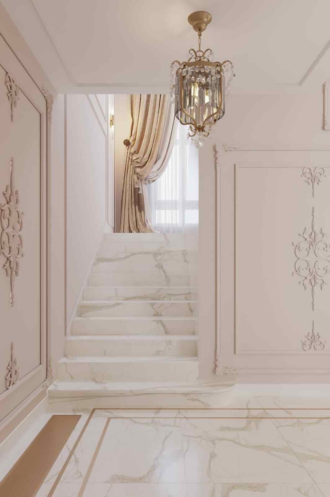 Дизайн и ремонт таунхауса в ЖК «Николинские ключи» — Роскошь вне времени