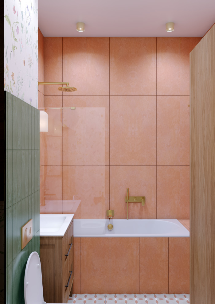 Эклектика в насыщенных оттенках