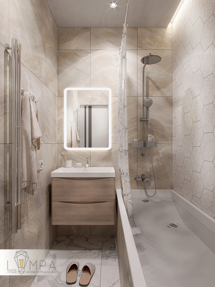 Двухкомнатная квартира 50м2