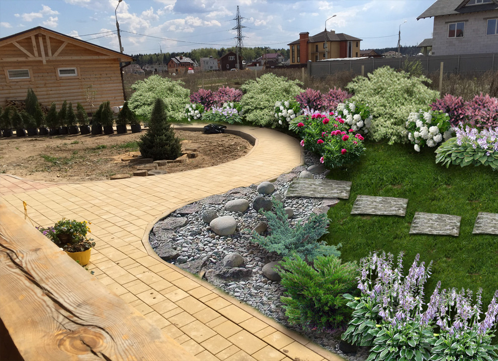 2D визуализация частного сада