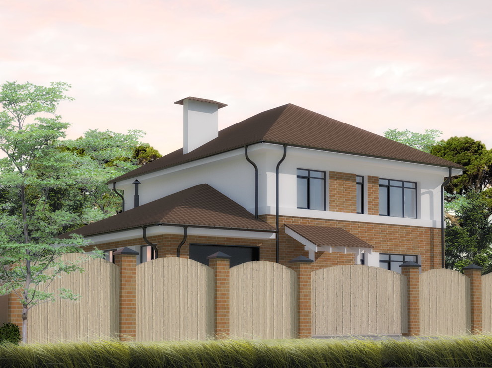 Индивидуальный жилой дом в посёлке Белимбай