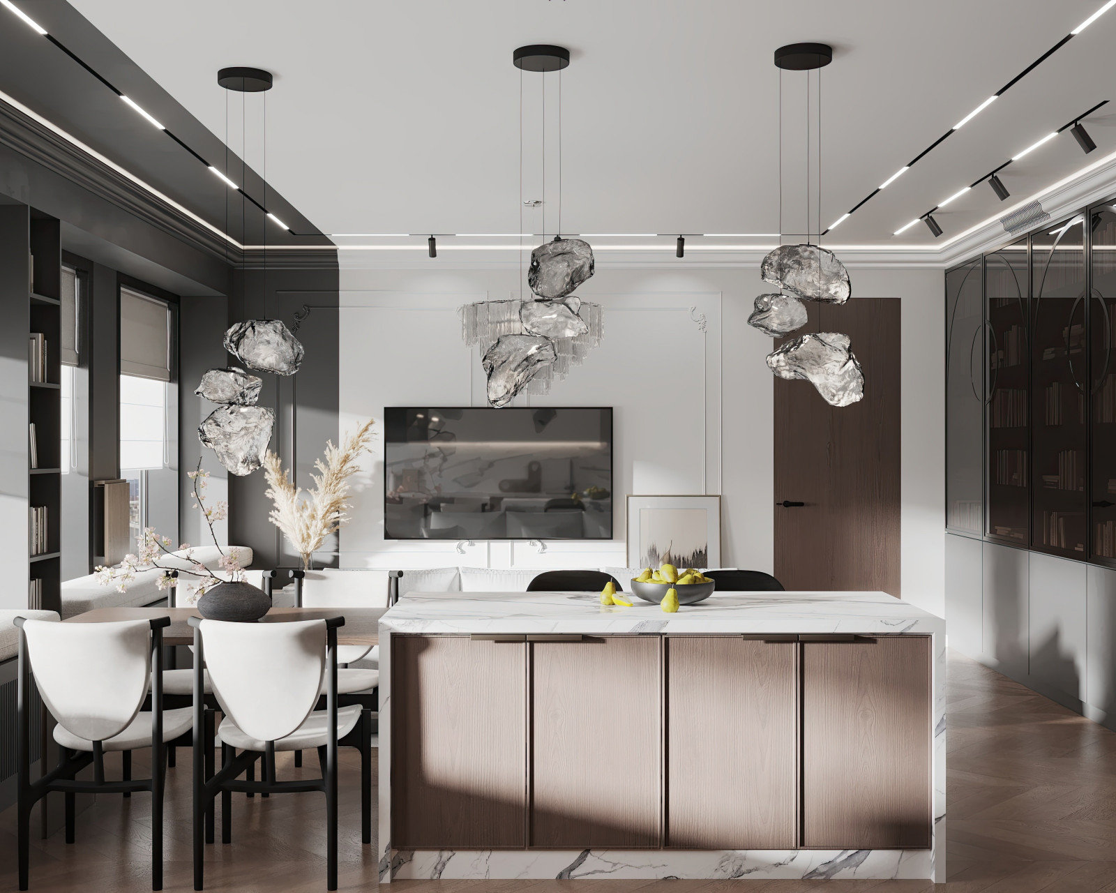 Дизайн и ремонт квартиры в ЖК Зиларт - Новелла на французском