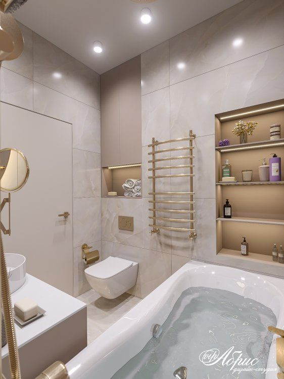 Дизайн интерьера трехкомнатной квартиры в ЖК Резиденция (ул. Чернышевского)