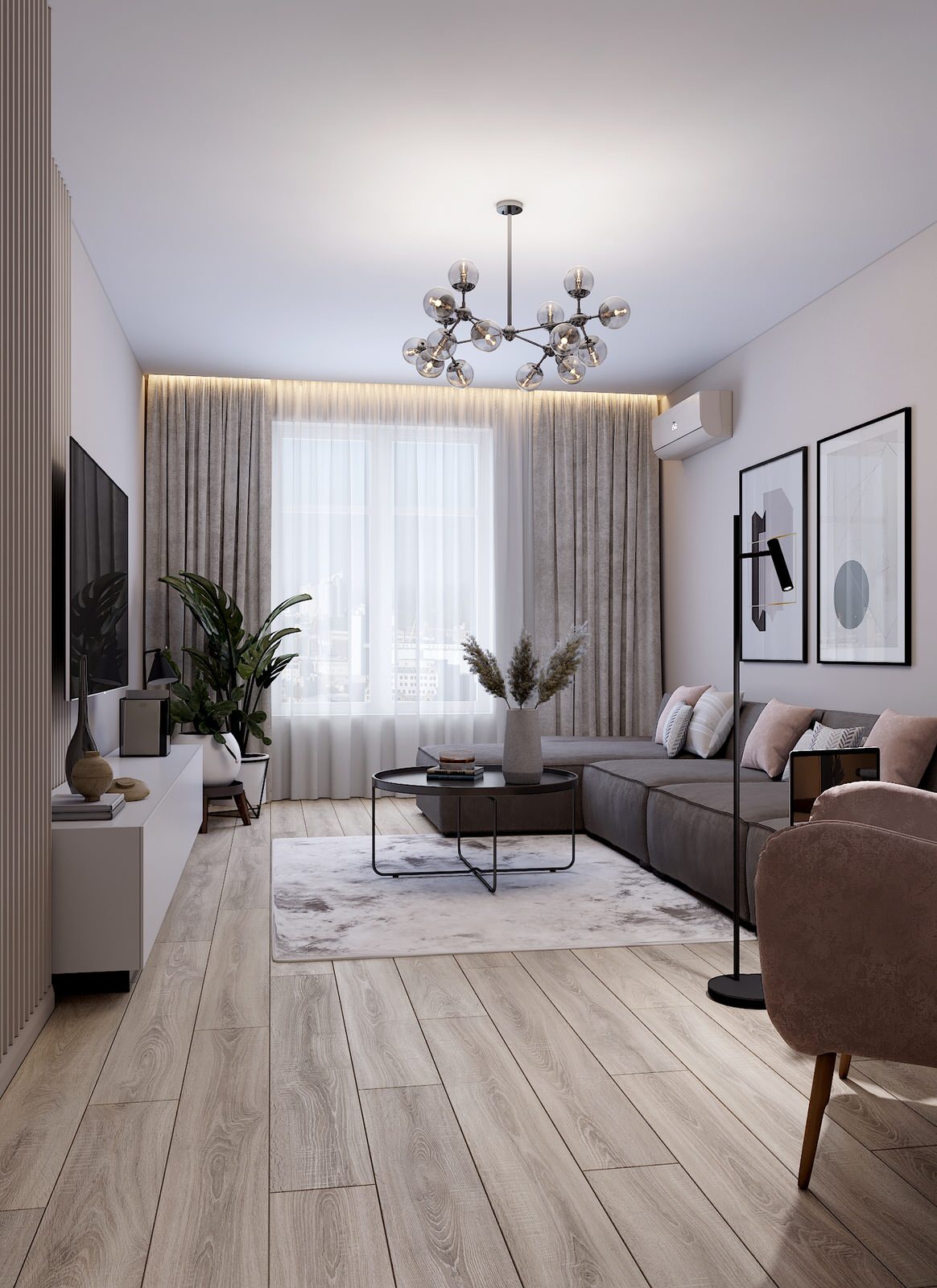 Трехкомнатная квартира в ЖК 230 футов