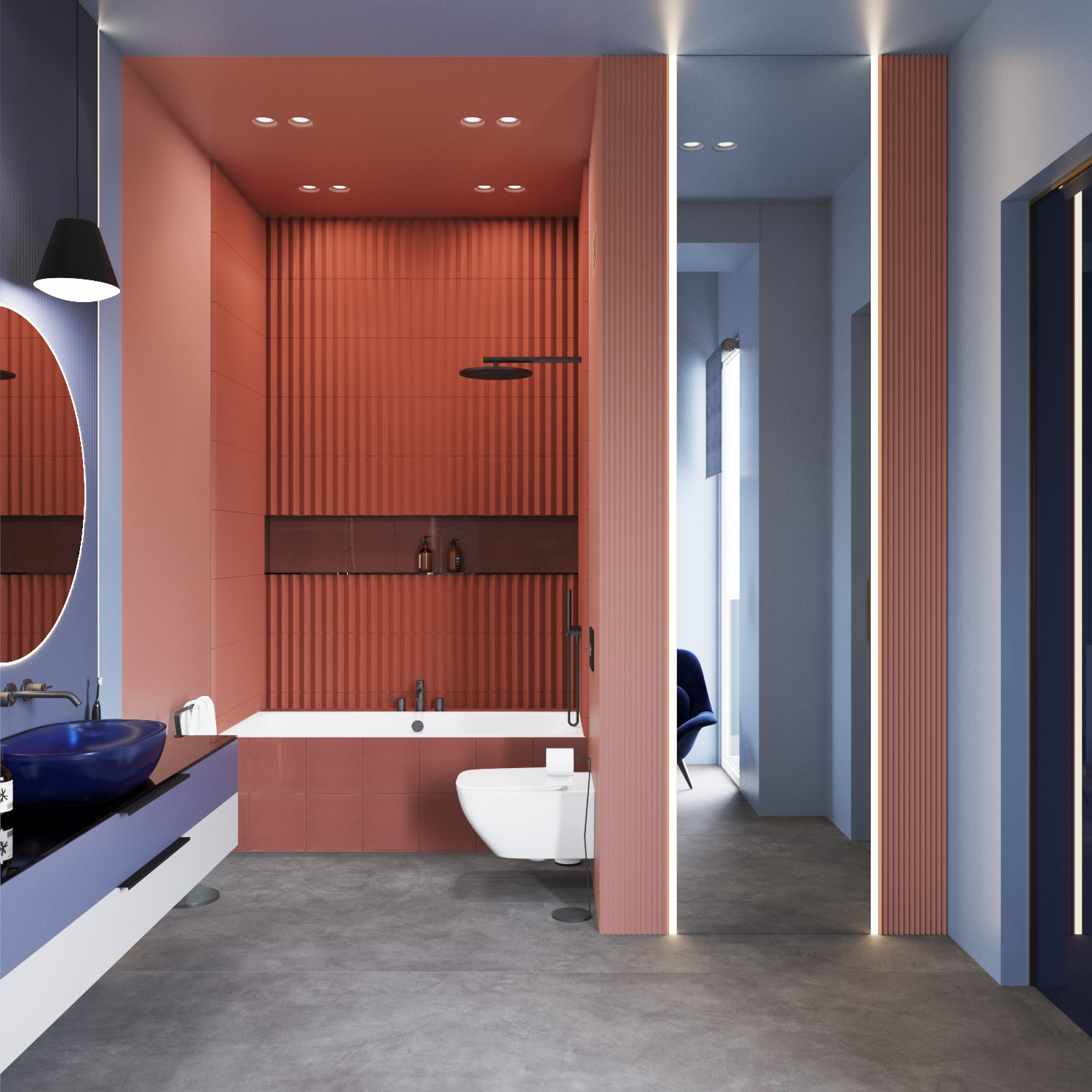 Детский санузел и будуар