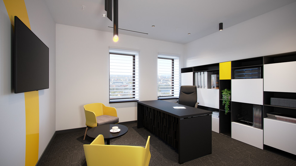 Дизайн офиса строительной компании в Москве