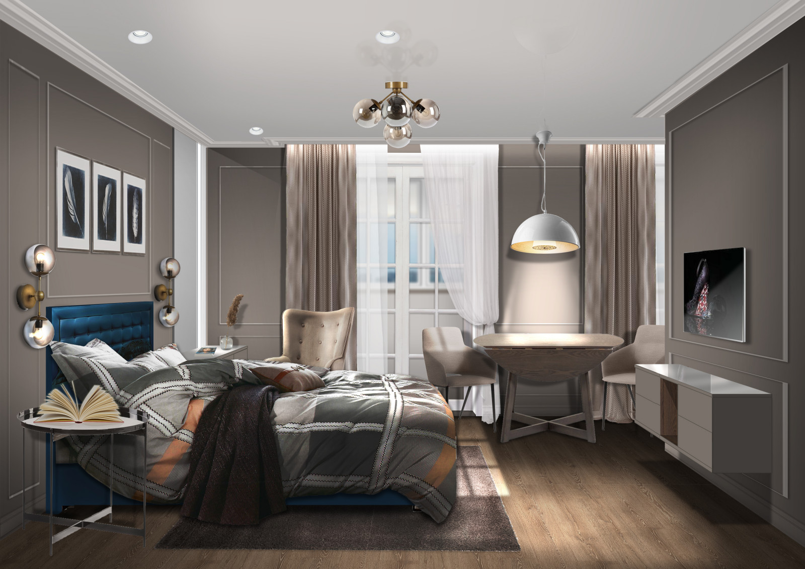 Современная классика в цвете тауп