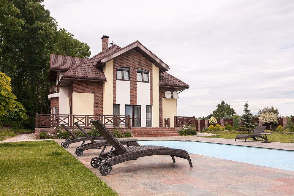 Проект загородного дома площадью 300 кв.м.