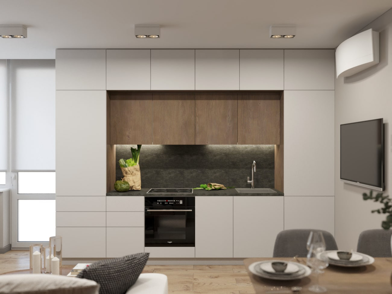 ЖК Turandot Residences, 3 комнаты, 90 м²