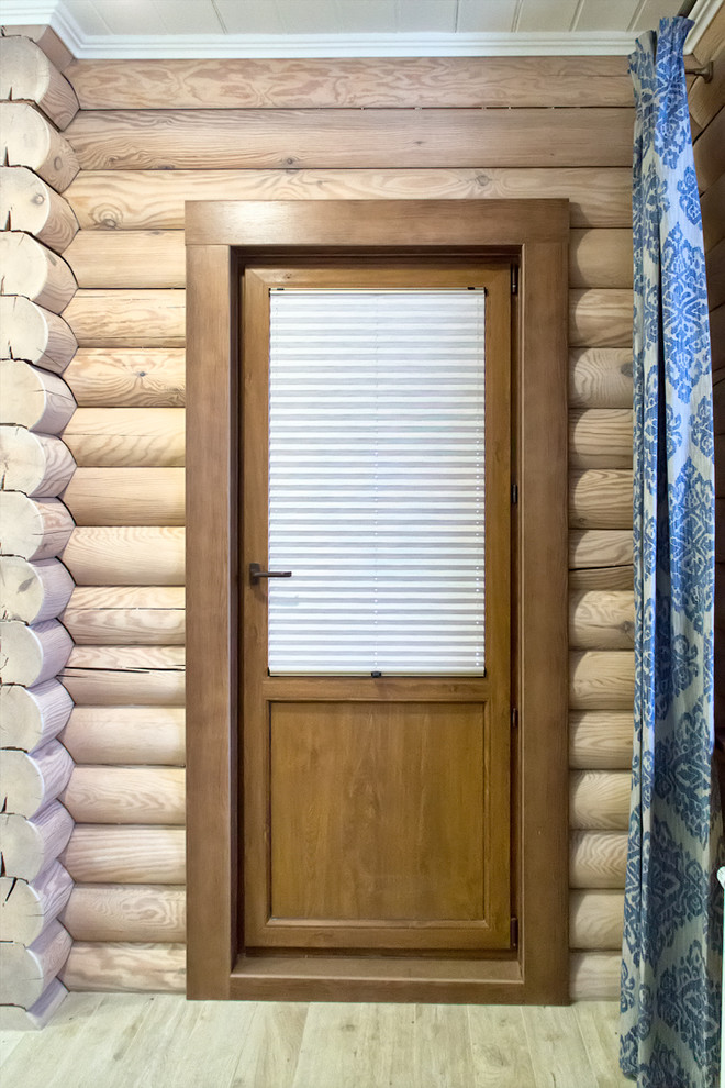 Бревенчатый дом в Подмосковье