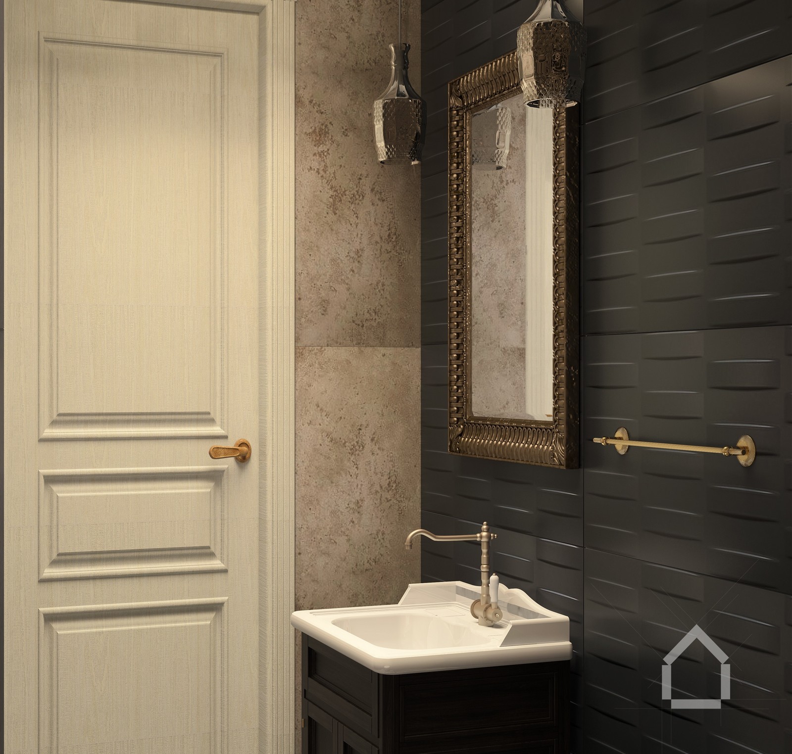 Маленький санузел в 3-х комнатной квартире Санкт-Петербург