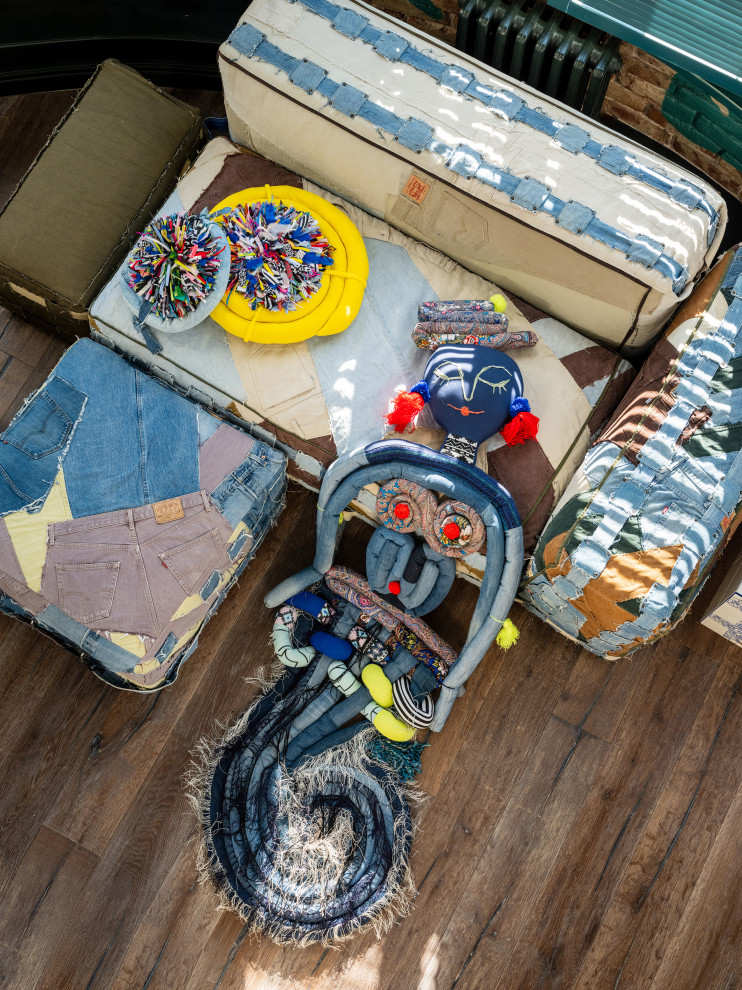 Гостиная. Квартира архитектора Дарьи Васильковой