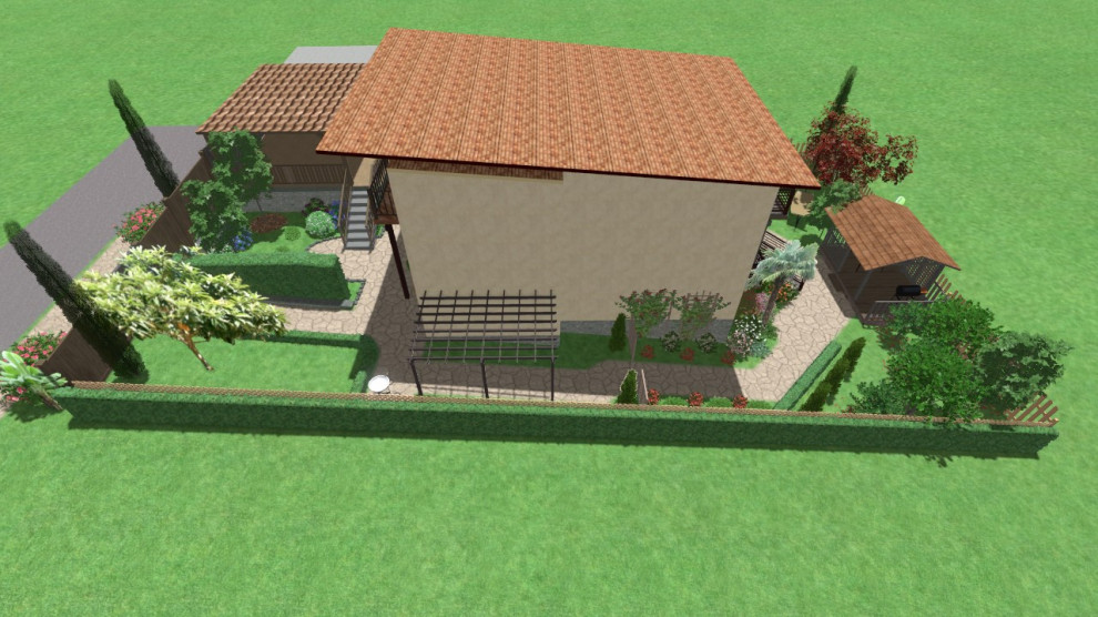 Приусадебный участок индивидуального жилого дома