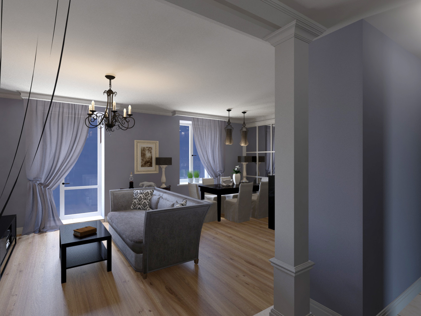 Квартира в доме поэтов в неоклассическом стиле