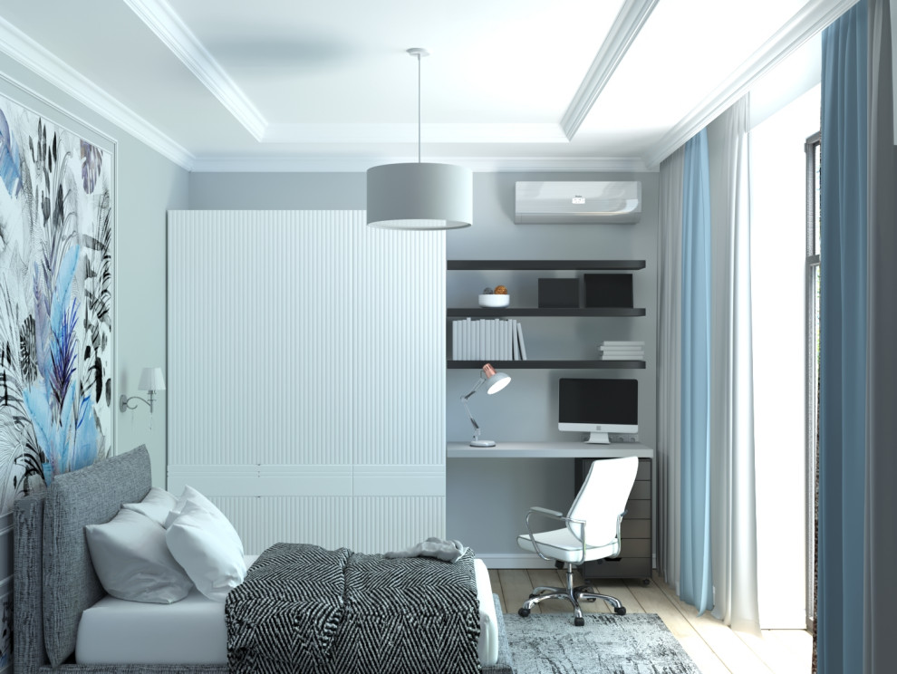 Небольшой частный дом в стиле неоклассика