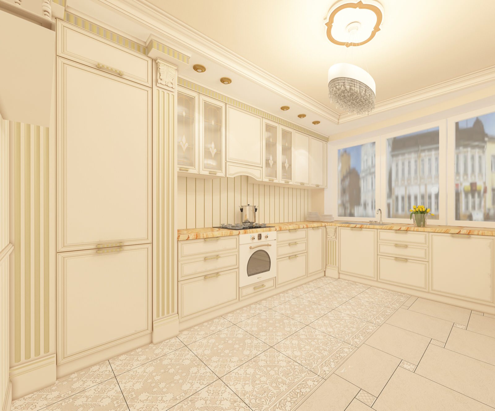 Интерьер квартиры в городе Горячий Ключ ЖК Лебединое Озеро