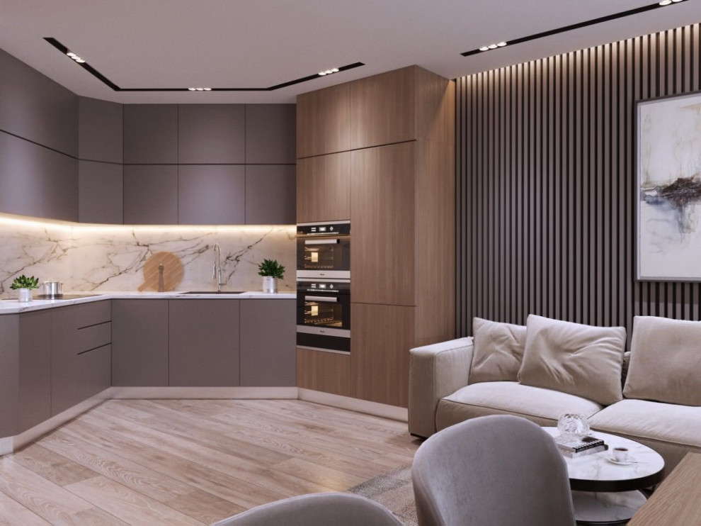 Дизайн проект квартиры в современном стиле