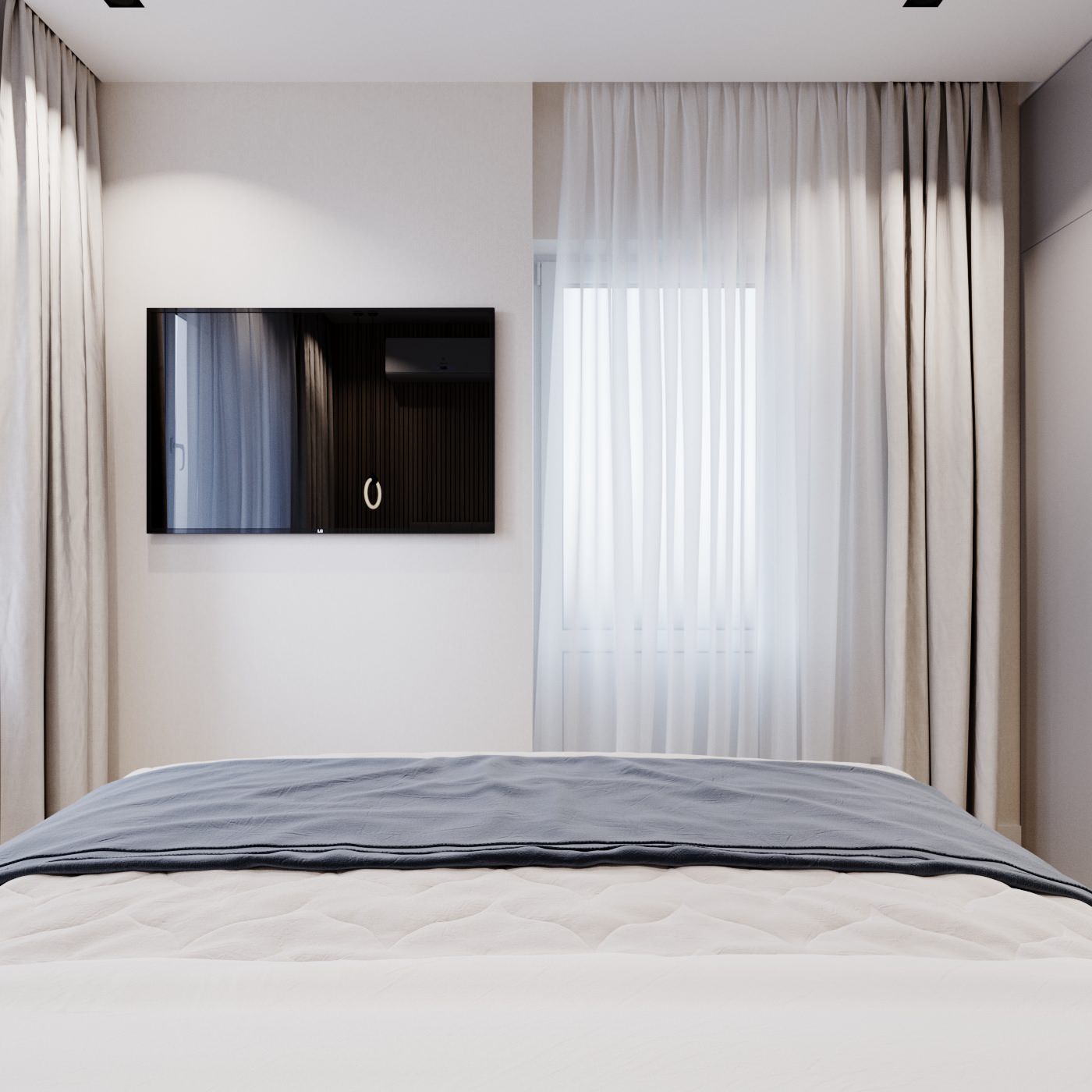 Минимализм в квартире на Басаргина