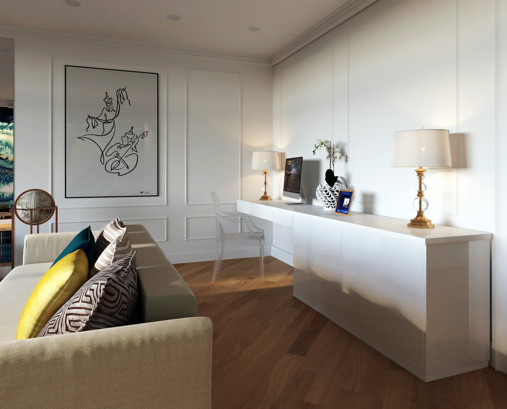 Квартира с каплями солнца и облаков