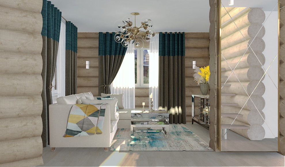 Дом из бревна на Киевском шоссе