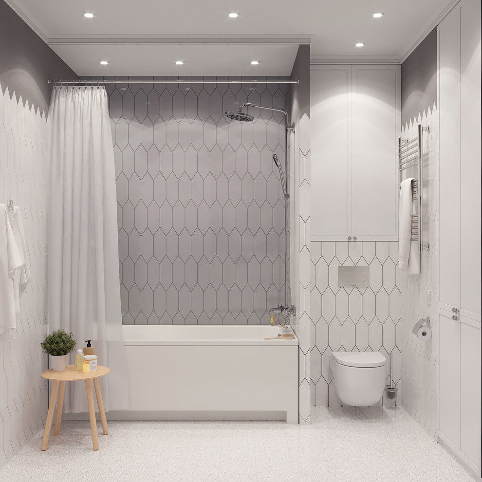 Проект трехкомнатной квартиры в г. Сургут