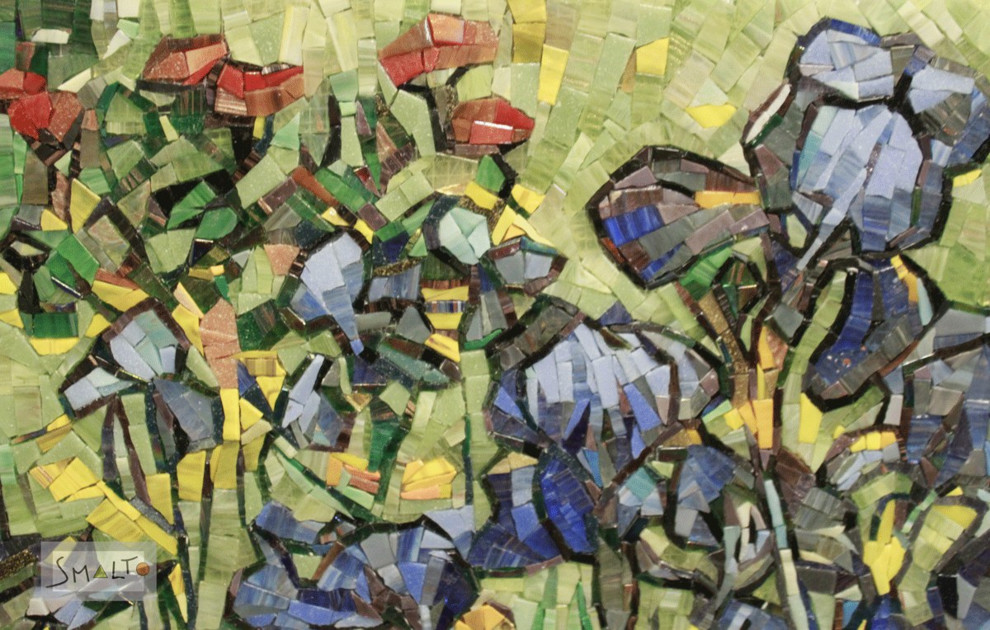 Работа Ван Гога " Ирисы"