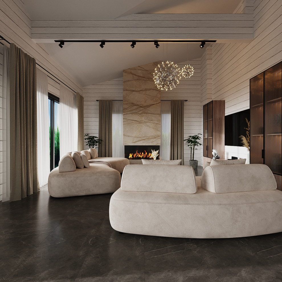 Гостиная в частном доме