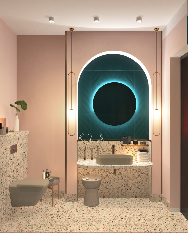 Дизайн интерьера салона перманентного макияжа в центре СПБ