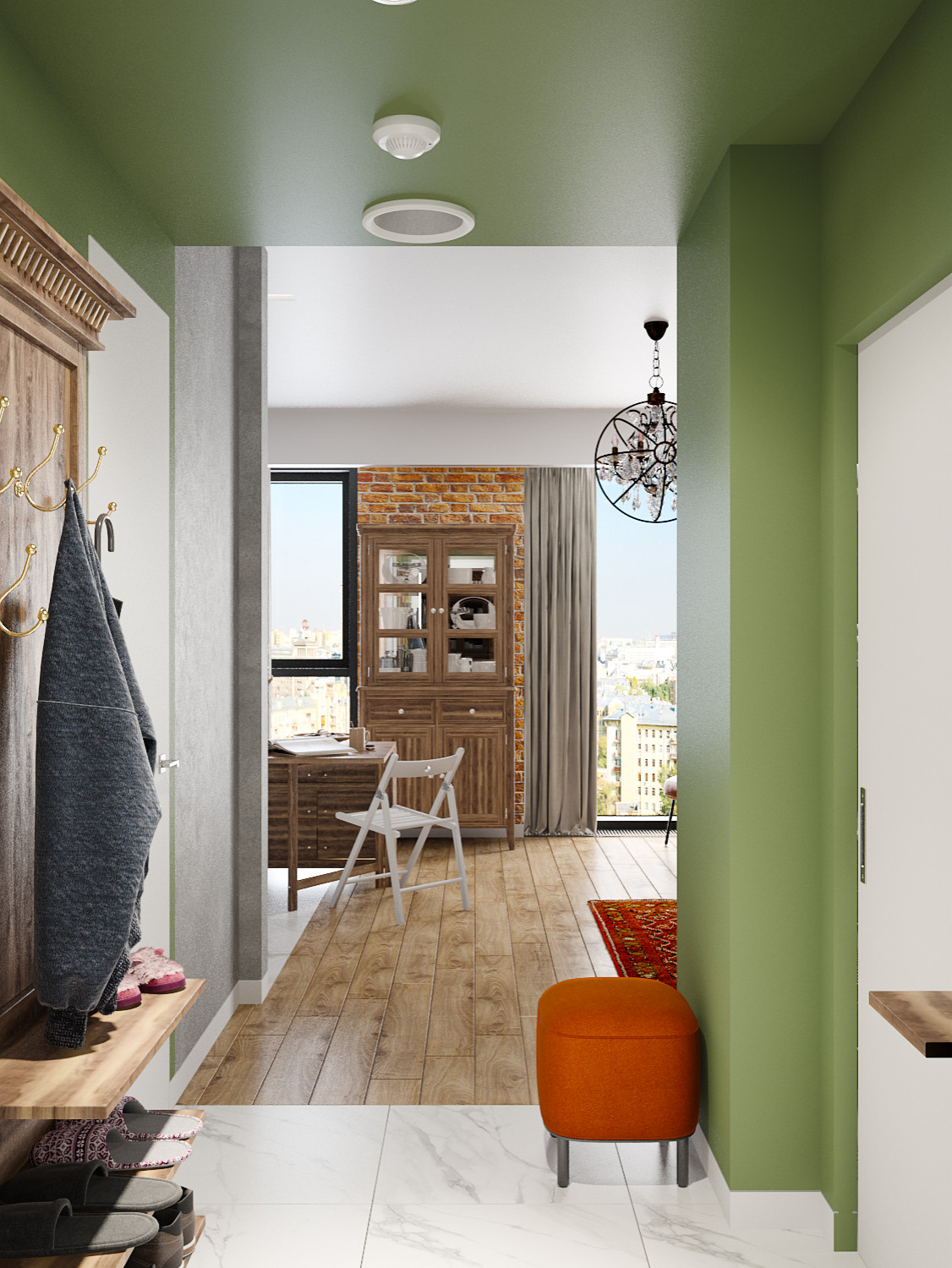 Проект квартиры в жк Soho+Noho