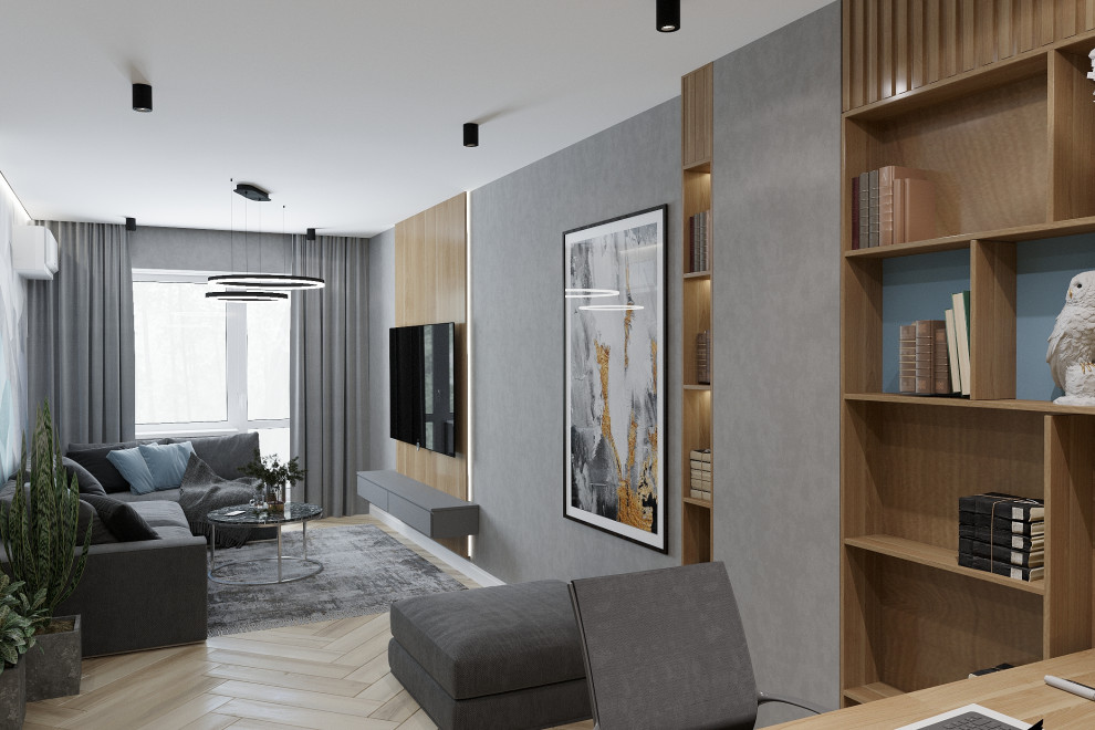 Обложка проекта: квартира минимализм 50м2