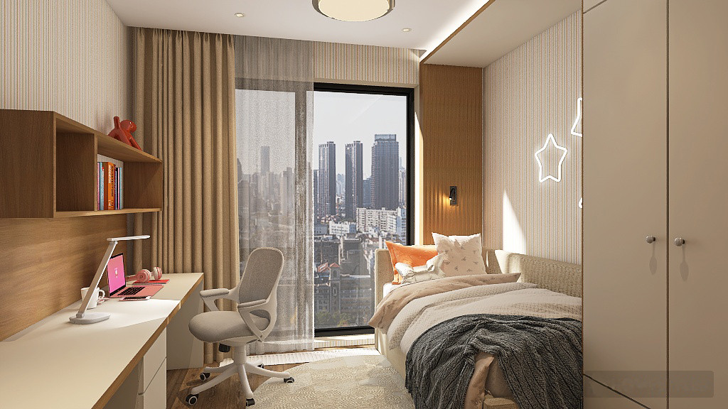 Проект трехкомнатной квартиры 66,8 кв.м.