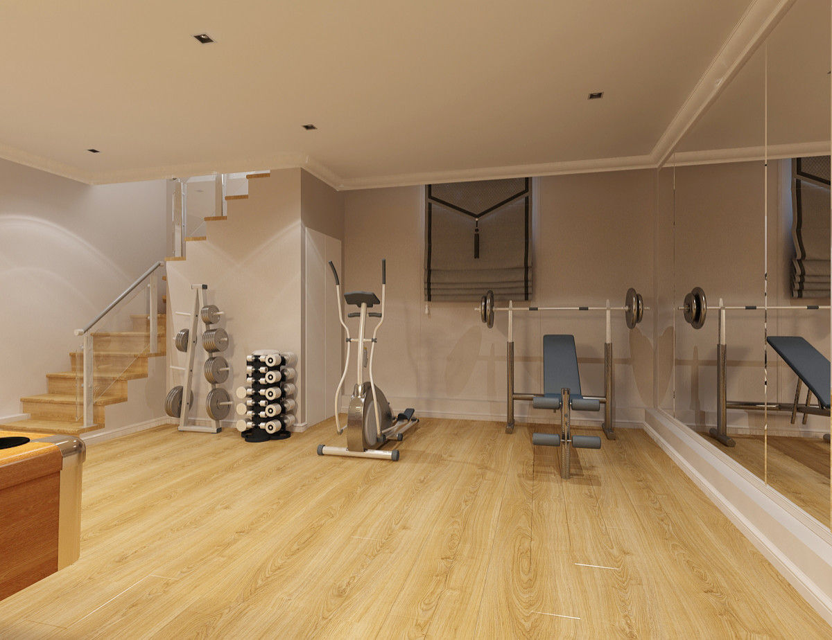 Дизайн-проект цокольного этажа коттеджа г.Омск