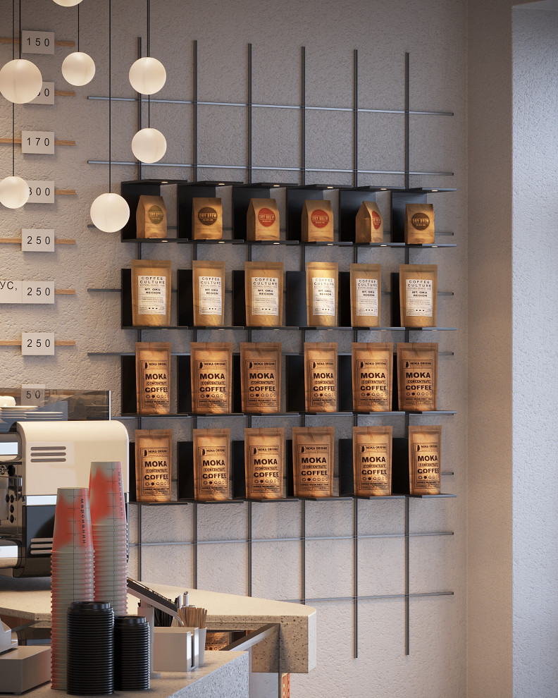 Обложка проекта: Проект для кофейни - визуализации