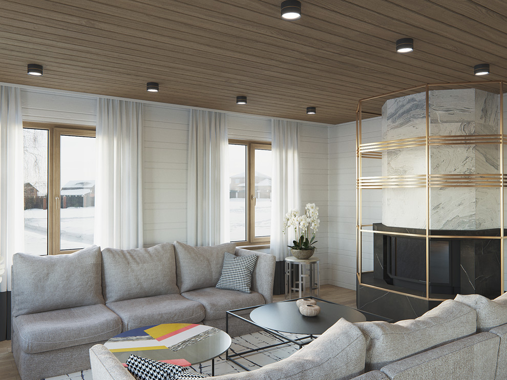 Минимализм в загородном доме