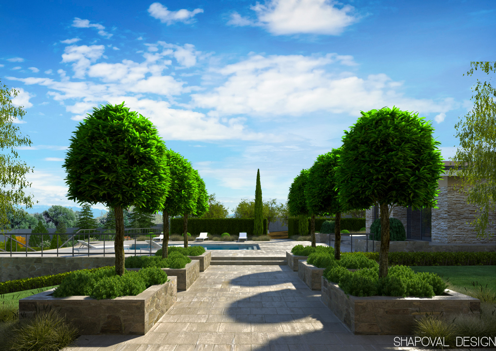 Обложка проекта: Ландшафт Южный