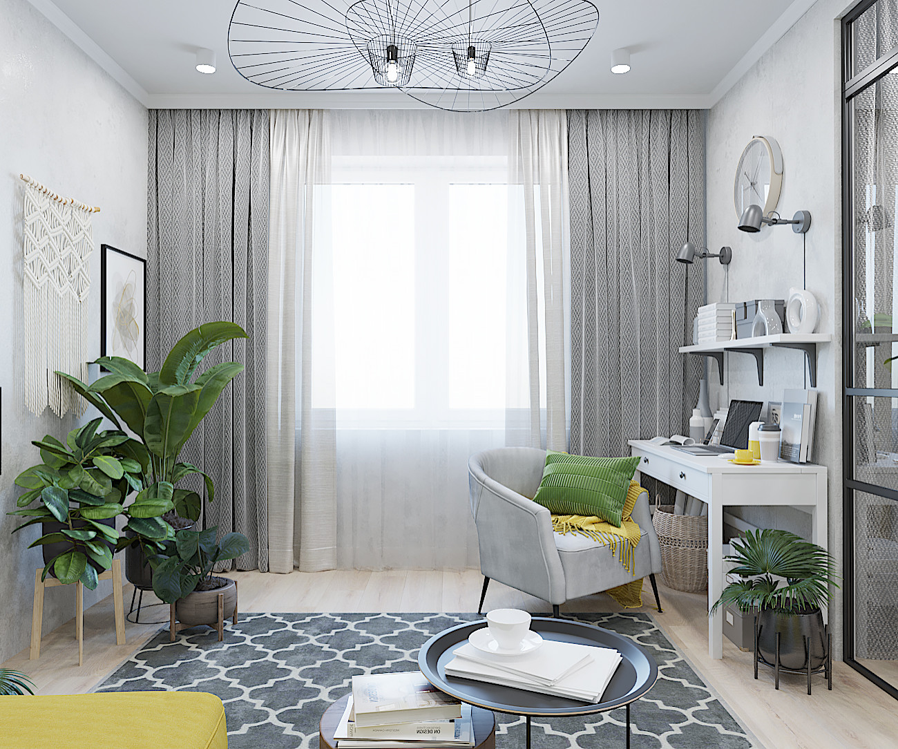 Сканди в квартире ЖК Алфавит г.Пенза