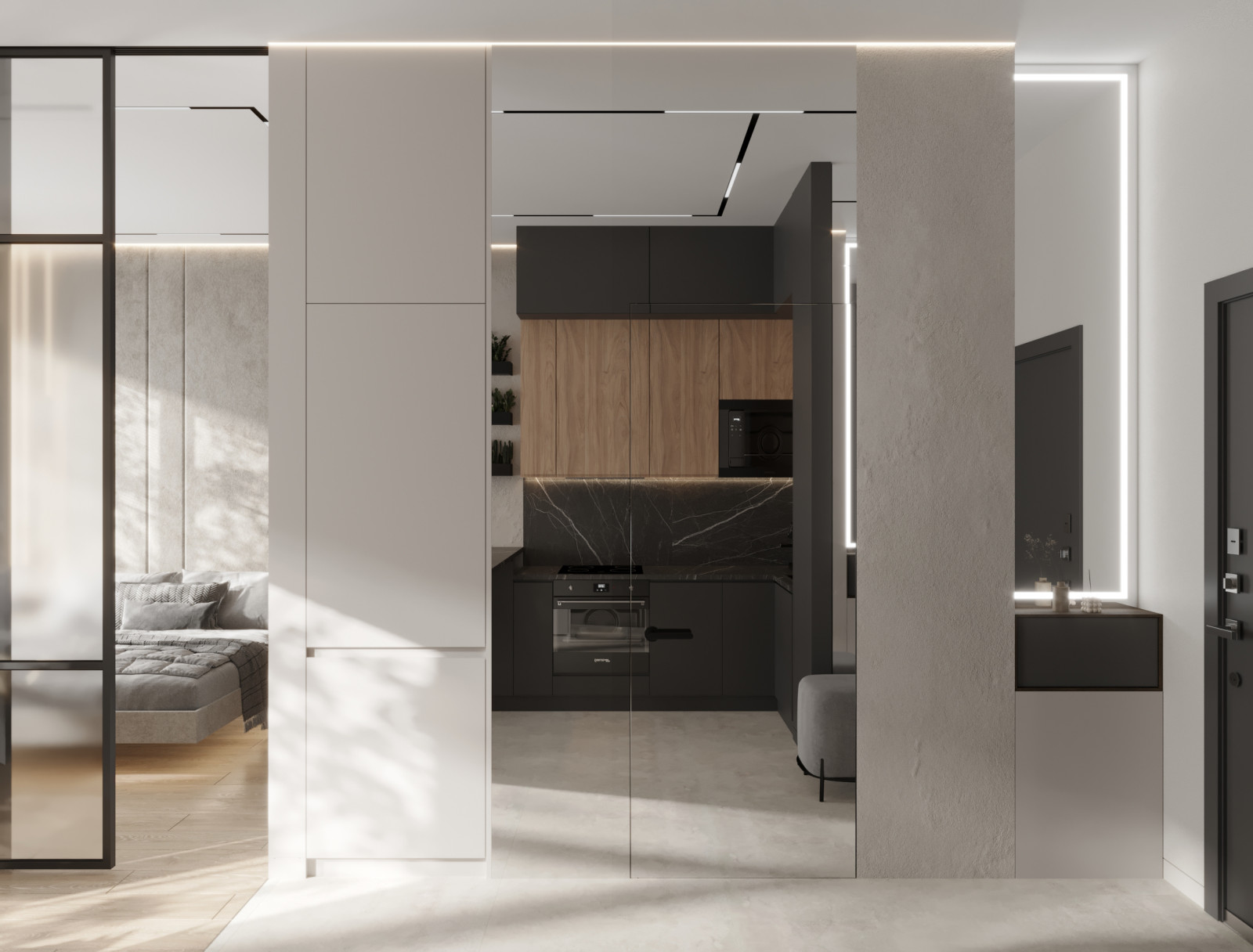 Квартира-студия для молодого человека