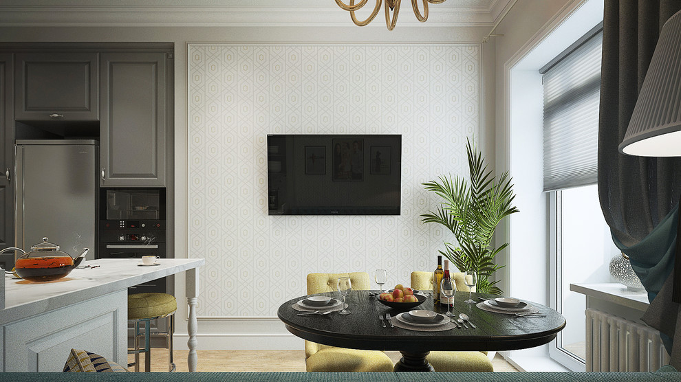 Квартира в Неоклассике для семьи с детьми