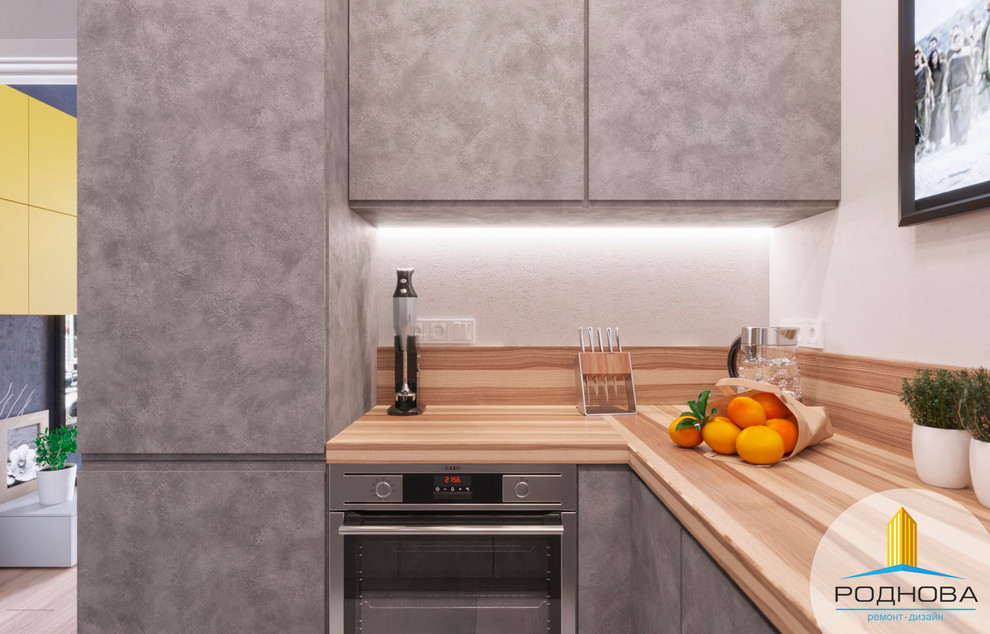 Дизайн проект квартиры студии 28 кв.м.