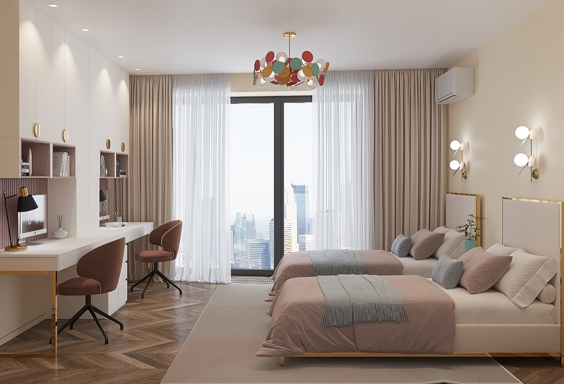 Проект квартиры, 130 м2