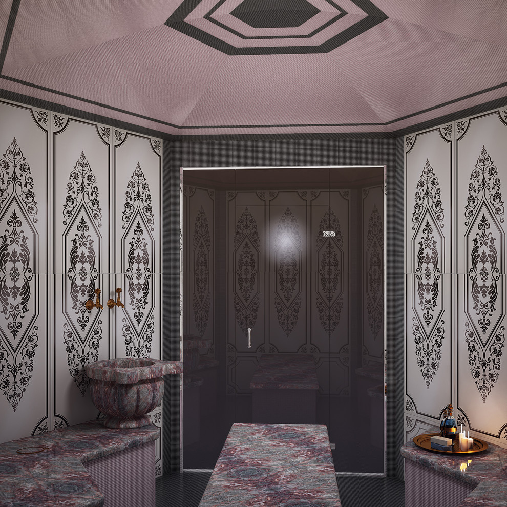 Обложка проекта: Бассейн и зона СПА в частном доме