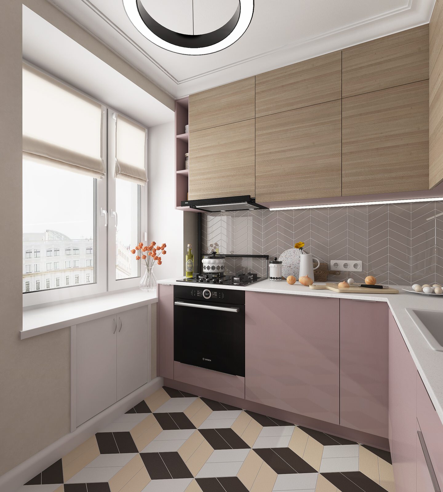 Квартира в современном классическом стиле