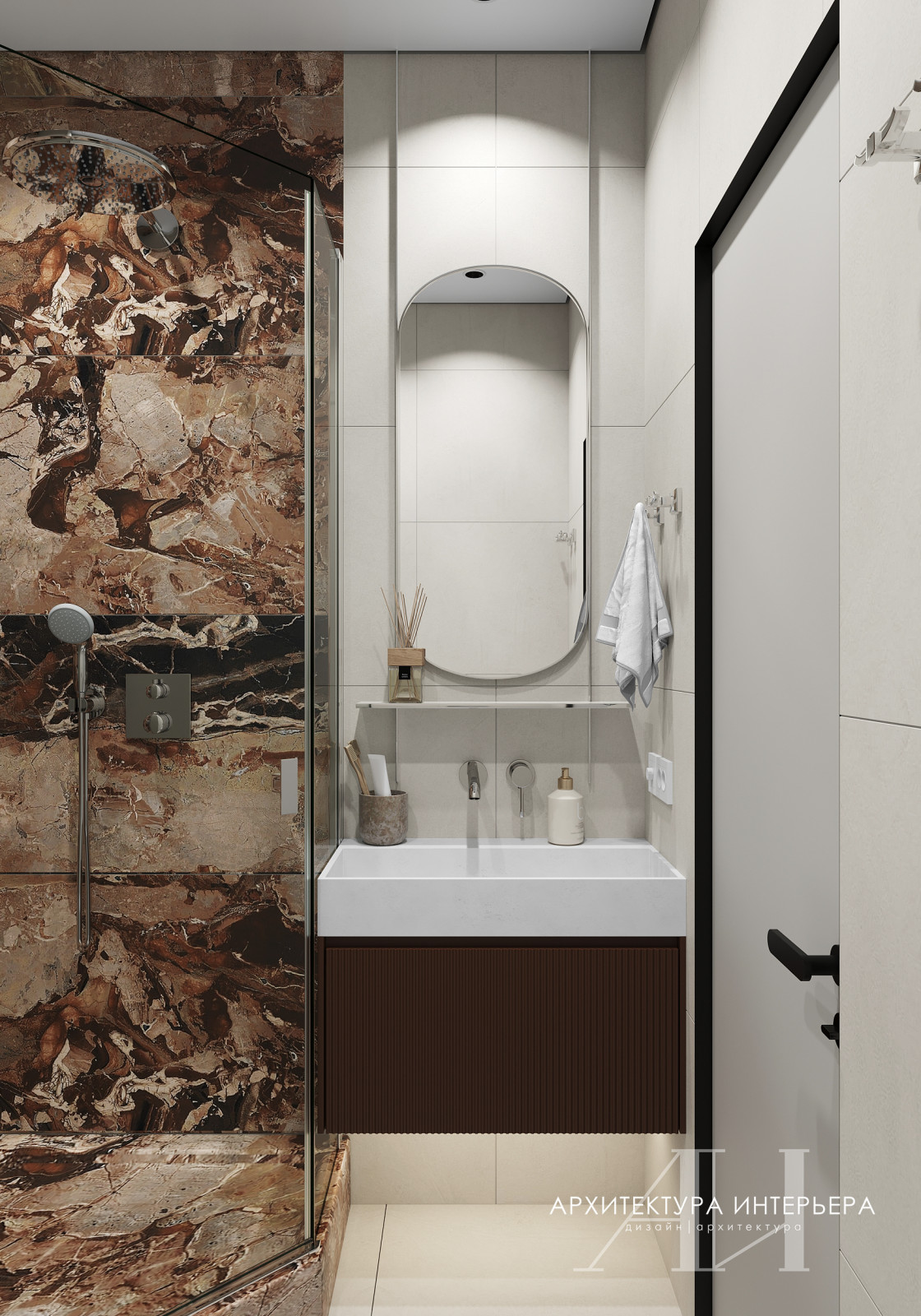 Квартира 67 м2 в доме серии П-44Т в Москве для семьи с двумя детьми