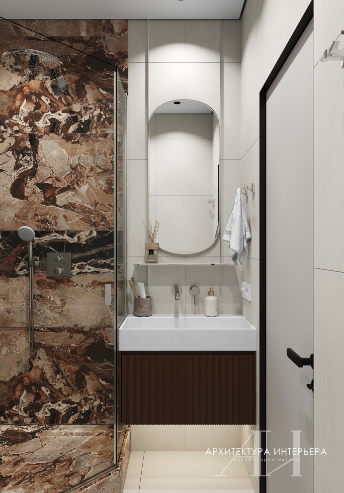 Квартира 67 м2 в доме серии П-44Т в Москве для семьи с двумя детьми