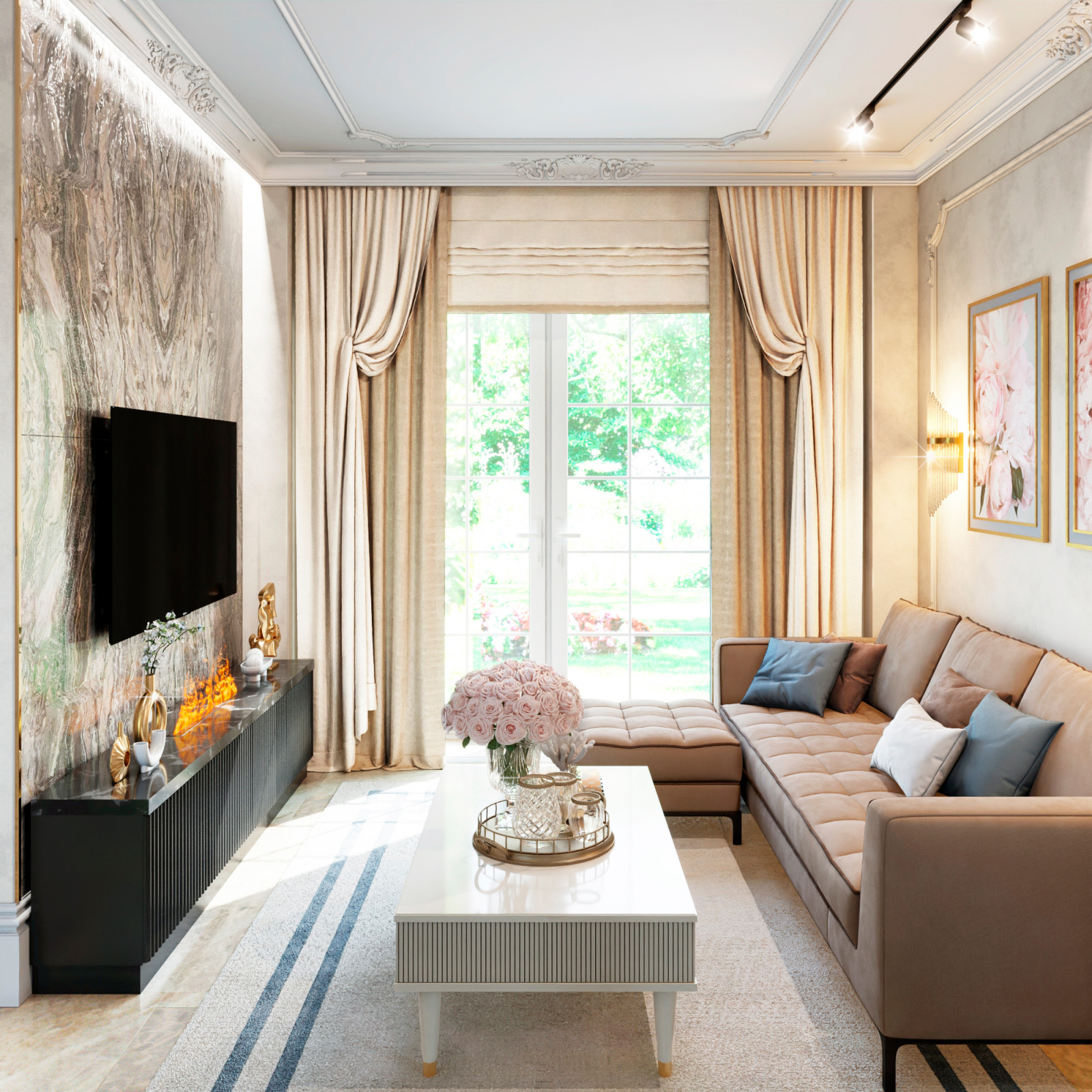 Проект трехэтажного дома