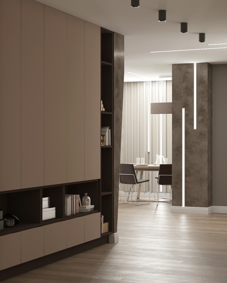 Дизайн - проект 3к кв 107 м2 в ЖК Ривер Парк