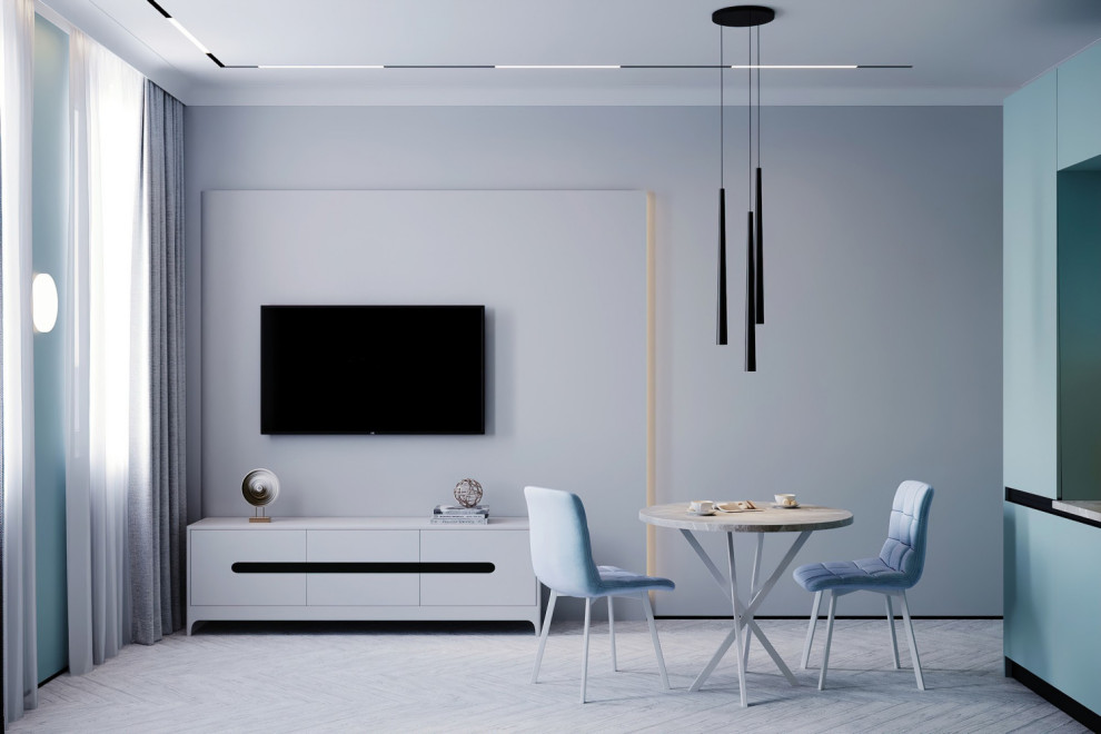 Интерьер квартиры в ЖК «Байерс»