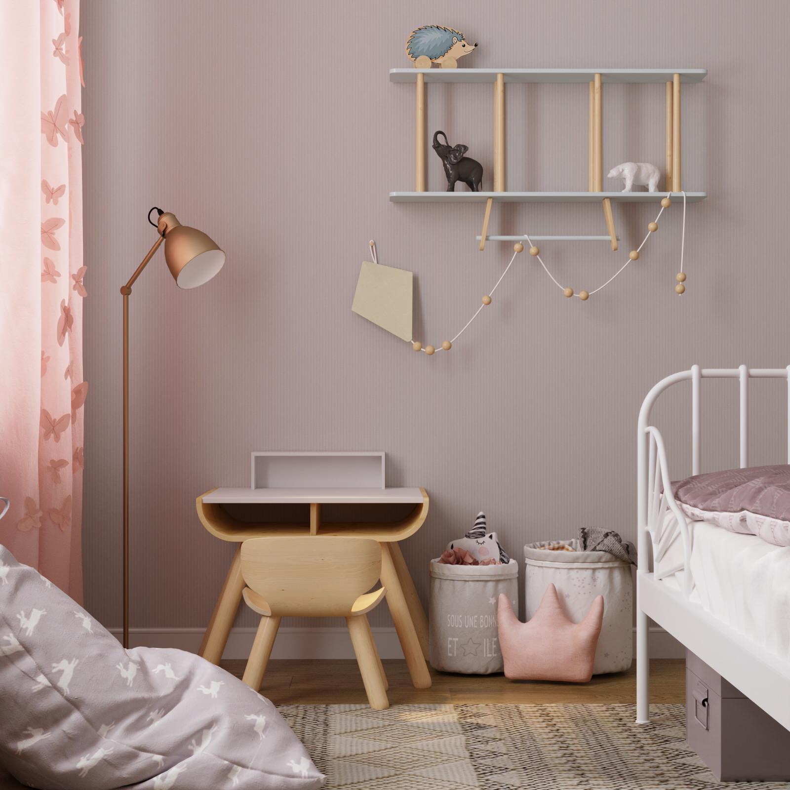 Обложка проекта: Уютная детская на 11 кв.м.