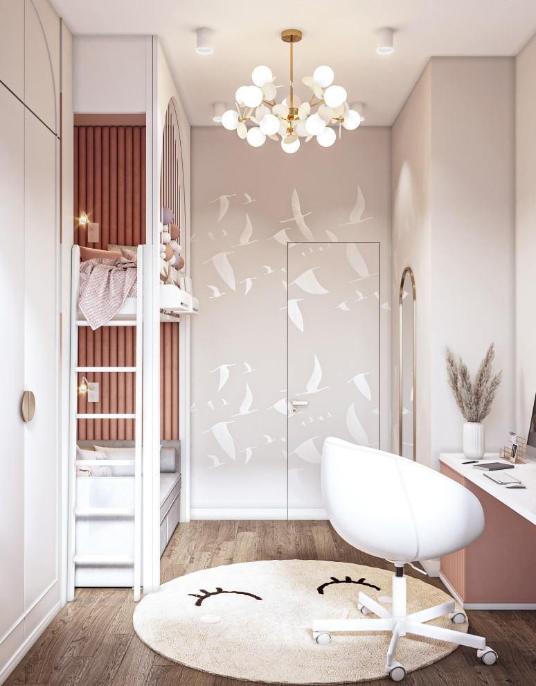 Детская для девочки 12м2.  ЖК Мейнстрит